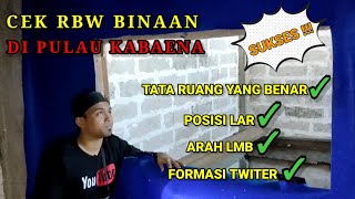 Satusatunya RBW binaan yang sukses di pulau Kabaena Tata ruang yang benar posisi Lar amp arah Lmb [upl. by Hyacinthe]