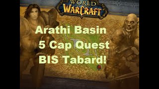 Season of Discovery Obtaining BIS Tabard [upl. by Atwahs]