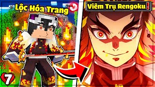 MINECRAFT THANH GƯƠM DIỆT QUỶ  TẬP 7  LỘC HÓA TRANG THÀNH VIÊM TRỤ RENGOKU😍SOLO 1VS1 VỚI AKAZA😲 [upl. by Nalim535]