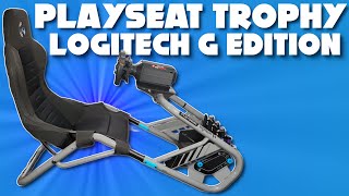 A genuine alternative to an Aluminium Profile Sim Rig  Playseat Trophy Logitech G Edition [upl. by Tronna32]