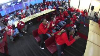 Watch Rutgers womens basketball learns they will play SHU in first round [upl. by Stoneman]