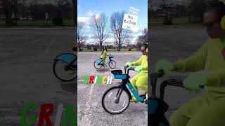 CHICAGO DIVVY BIKE GRINCH BICYCLE RIDE MR GRINCHES grinch grinchmas divvy divvybike midwest [upl. by Osborn293]