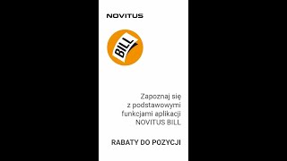 Rabaty do pozycji  Novitus Bill [upl. by Chilcote]