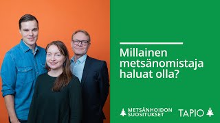 Millainen metsänomistaja haluat olla [upl. by Ewolram]