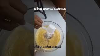 The best coconut cake ever cocnutcakecoconutcakerecipecakemowebaker [upl. by Meehaf624]