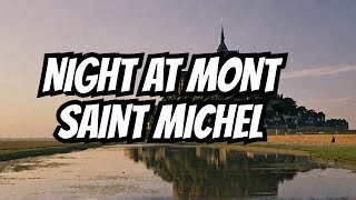 MT ST MICHEL FRANCE Spending the night CASTLE overnight my birthday Europe Living Home videos 1997 [upl. by Lentha]