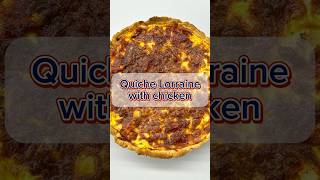 Chicken Quiche Lorraine  Homemade Dinner Recipe [upl. by Gebler]