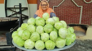 Cabbage Manchurian Recipe  Veg Manchurian  Indo Chinese  Veg Village Food [upl. by Hernandez]