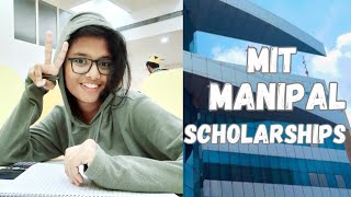 MIT Manipal BTech Scholarships Explained  Sharmadha [upl. by Okoyik]