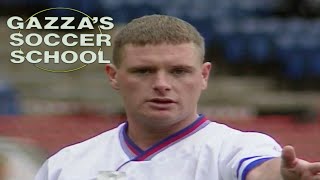 Gazzas Soccer School  Episode One Passing  Retro Football [upl. by Nahsor]