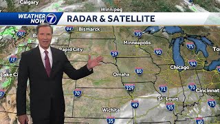 Clear and mild overnight in Omaha warmer Wednesday [upl. by Meehyrb]