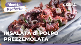 INSALATA di POLPO PREZZEMOLATA LA RICETTA INTRAMONTABILE  🐙🌊💙 [upl. by Ennaerb]