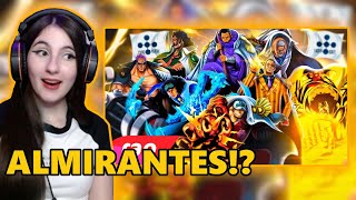 REACT Almirantes Trap⚓One Piece PEJOTA [upl. by Girovard266]