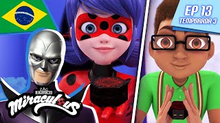 🇧🇷 MIRACULOUS  🐞 STARTRAIN 🐾  Episódio completo ▶️ Temporada 3 Ep 13  Português BRASIL 🇧🇷 [upl. by Ehgit355]