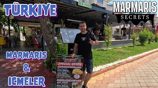 Türkiye  Marmaris amp Icmeler  Daytime And Nightlife  Welcoming Smiles Reflect Community Warmth [upl. by Nuli103]