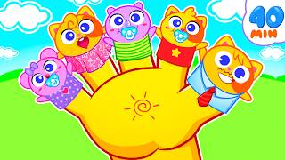 Five Baby Fingers  Funny Songs For Kids amp Nursery Rhymes by Toddler Zoo [upl. by Aciretnahs]