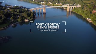 Menai Suspension Bridge North Wales [upl. by Apollo658]