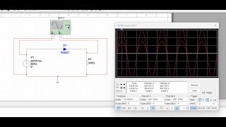 Diode and Rectifier Circuits HalfWave Rectifiers with Mltisim [upl. by Atnoled]