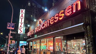 Katz New York  Best Pastrami in the World [upl. by Vitkun]