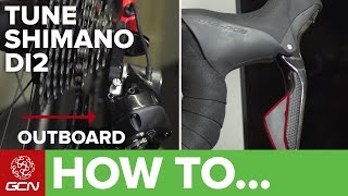 How To Tune Shimano Di2 Groupsets – Adjust Electronic Shifting [upl. by Chic605]