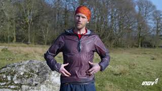 Damian Hall inov8 Ultra Shell Waterproof Jacket Review [upl. by Anola15]