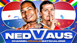 Netherlands vs Austria EURO2024 WATCHALONG [upl. by Hailed451]