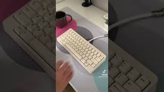 The Creamiest Keyboard mechanicalkeyboards gaming asmr setup hhkb [upl. by Con]