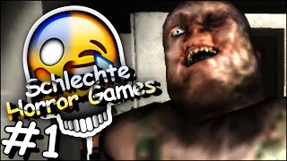 SCHLECHTE HORROR GAMES 1 [upl. by Htilil]