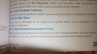 Class 5 lesson 7 Netiquette of internet [upl. by Parks216]