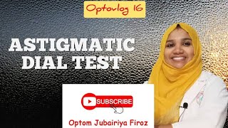 Astigmatic Dial Test Malayalam [upl. by Aliehc]