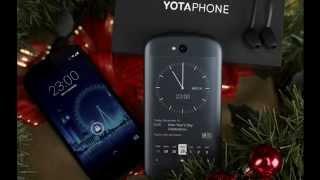 Smartphone YotaPhone 2 mit zwei Displays hat auf beiden Seiten Touch [upl. by Yssenhguahs]