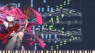 【SDVX】Lachryma《ReQueen’M》をピアノソロにしてみた [upl. by Cindi607]