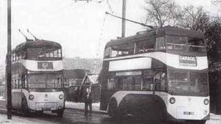 OLD HULL TROLLEY BUSES [upl. by Aoniak]