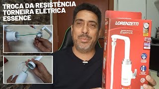 Troca da Resistência Torneira Elétrica Lorenzetti Essence [upl. by Aitnuahs684]