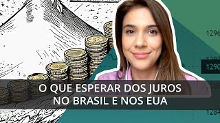 O que esperar dos juros no Brasil e nos EUA  INVESTIMENTOS [upl. by Kasey]