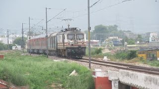 New LHB Rake Run of 12204 Amritsar  Saharsa Garib Rath Express sateeshmaurya [upl. by Drofiar18]