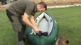 SEVYLOR COLORADO INFLATEABLE KAYAK REVIEW  UNPACKING [upl. by Anglim]