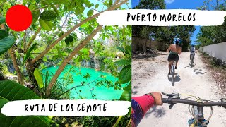 RUTA DE LOS CENOTES PUERTO MORELOS🔴Cenote Hacienda Sol y Luna  Moyita Explorando [upl. by Ainitsirk]