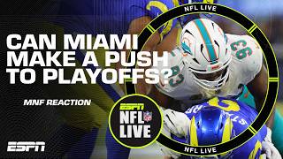 MNF Reaction If Miami’s defense plays like this they could make the playoffs – Swagu  NFL Live [upl. by Gwyn548]