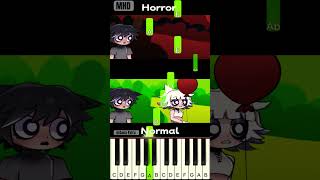 Trypophobia Sprunki  Wenda x Gray  Human version sonaextra  Piano Tutorial [upl. by Sawyer436]