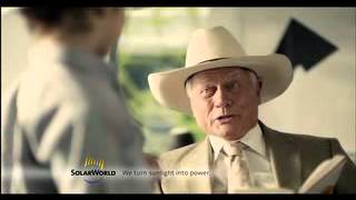 Solarworld television advert starring Larry Hagman [upl. by Patman]