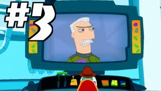 Phineas and Ferb Quest for Cool Stuff  Walkthrough Part 3 [upl. by Adnamma]