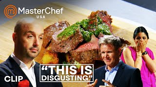 quotThis is Disgustingquot  MasterChef USA  MasterChef World [upl. by Medorra]