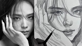 ✨ HATCHING WITH REFERENCE  JISOO ✨ [upl. by Assilav122]