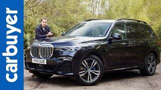 BMW X7 SUV 2020 indepth review  Carbuyer [upl. by Wildee]