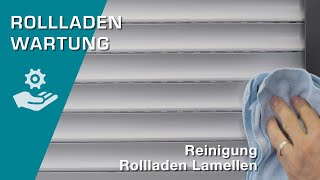 Rollladen reinigen von Schlotterer [upl. by Nostaw]