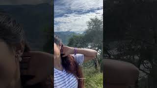 කෝ බලන්න මෙතනට ගිහින් තියන අය 😱pettigala kandy travelgirl solo hiking view viral trending [upl. by Boyt]