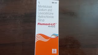 FlumontLC Kid SyrupMontelukast Sodium And Levocetrizine Hydrochloride SypUsedose Vedio in hindi [upl. by Netsrijk]