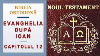 Biblia Ortodoxa Evanghelia dupa Ioan cap 12 audio [upl. by Aiynot]