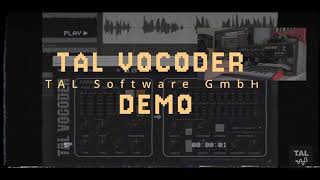 TAL Vocoder Demo [upl. by Gershom]